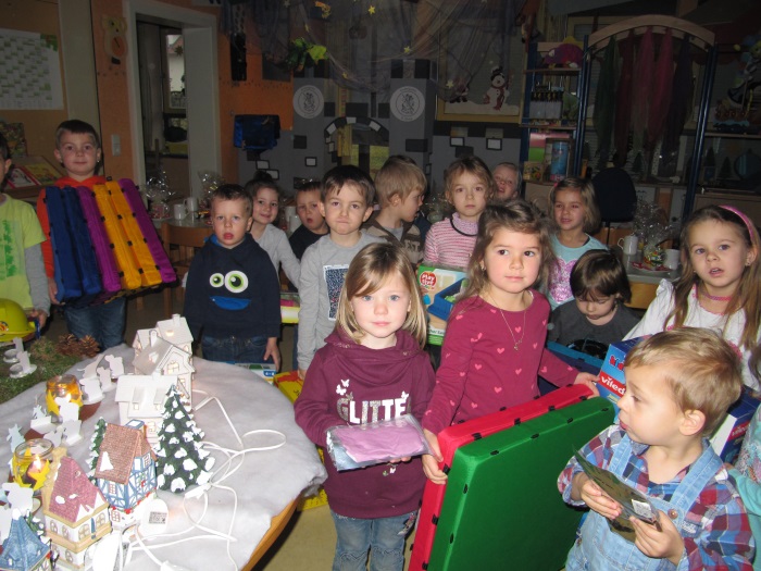 Weihnachtsfeier im Kindergarten